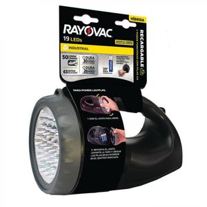 Linterna Híbrida Recargable 19 Led 50 Lúmenes