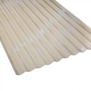 Plancha Policarbonato Ondulado 0,7 x 810 x 2000 mm Bronce
