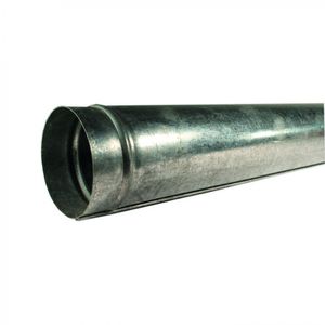 Tubo galvanizado 4"x 0,8mm x 1MT