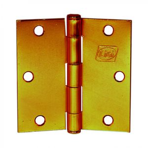 Bisagra L88 3,5 x 3,5" Bronce 3 un