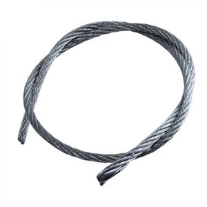 Cable De Acero Galvanizado 1/4" 1 m