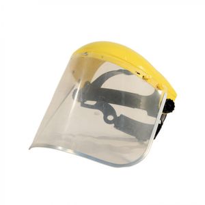 Visor + Casquete Porta Visor Amarillo