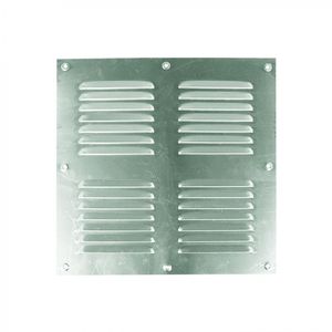 Celosía De Ventilación Aluminio 30 x 30 cm