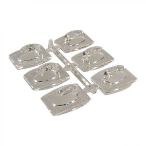 Ganchos Mini con Adhesivo Command 6 un
