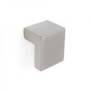 Perilla Kubo 24 mm Niquel Mate