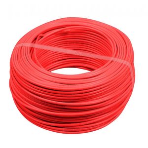 Cable THHN 14 AWG 50 m Rojo