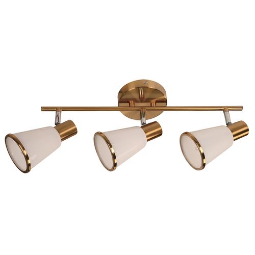 Lámpara de Techo Bronce 3 Luces E14 40 w