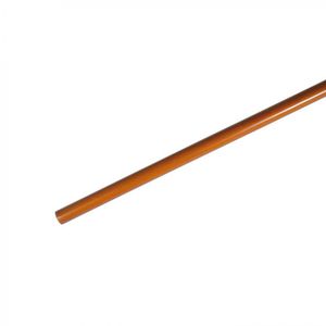 Barra Cortina Madera 19 mm 2 m Chocolate