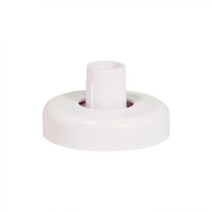 Soporte Cortina PVC Redondo Blanco 2 un
