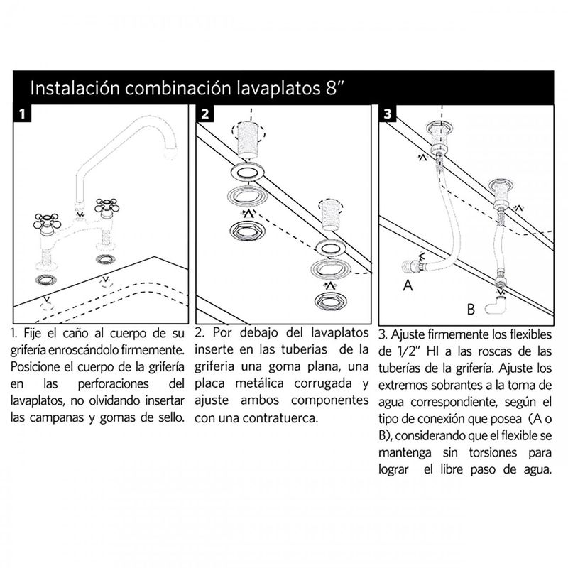 Combinación Lavaplatos Tipo V Bogen