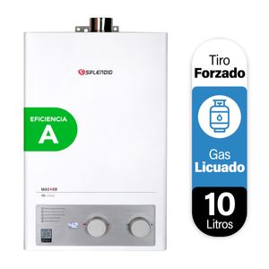 Calefont Master 10 L Gas Licuado Tiro Forzado Ionizado