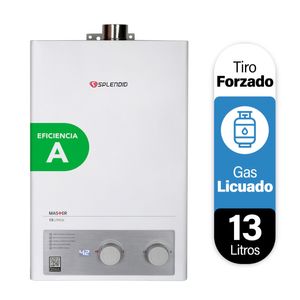 Calefont Master 13 L Gas Licuado Tiro Forzado Ionizado