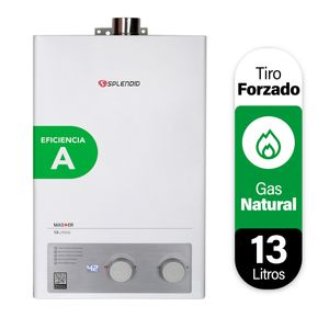 Calefont Master 13 LT gas Natural Ionizado Tiro Forzado