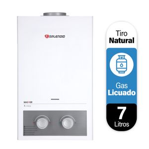 Calefont Master 7 L Gas Licuado Tiro Natural Ionizado