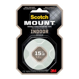 Cinta Montaje Interior 25,4 mm 1,39 m Blanco