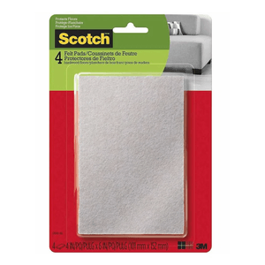 Fieltro Rectangular Scotch Beige 4 un