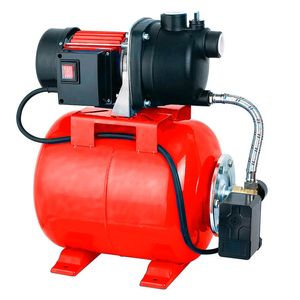 Kit bomba De Agua 0,75 hp + Hidroneumático Estanque 20 L
