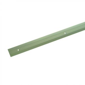 Cubrejunta Plana Con Tornillo Aluminio 1 m Plata