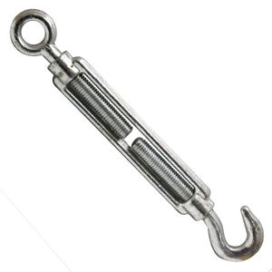 Tensor Gancho 1/4" Zincado