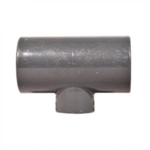Tee Reducción PVC Presión Cementar 40 x 25 mm