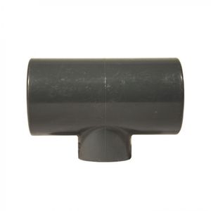 Tee Reducción PVC Presión Cementar 50 x 32 mm