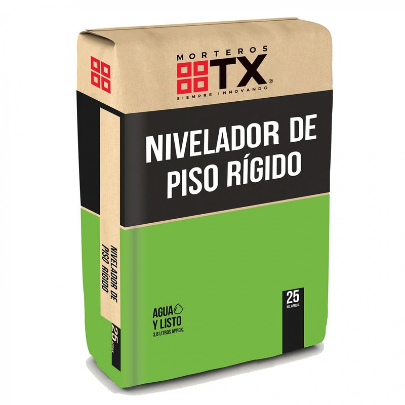 Mortero nivelador de piso rápido 25 kg T-08 Presec.