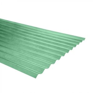 Plancha Fibra De Vidrio Ondulado 0,5 x 850 x 3000 mm Verde