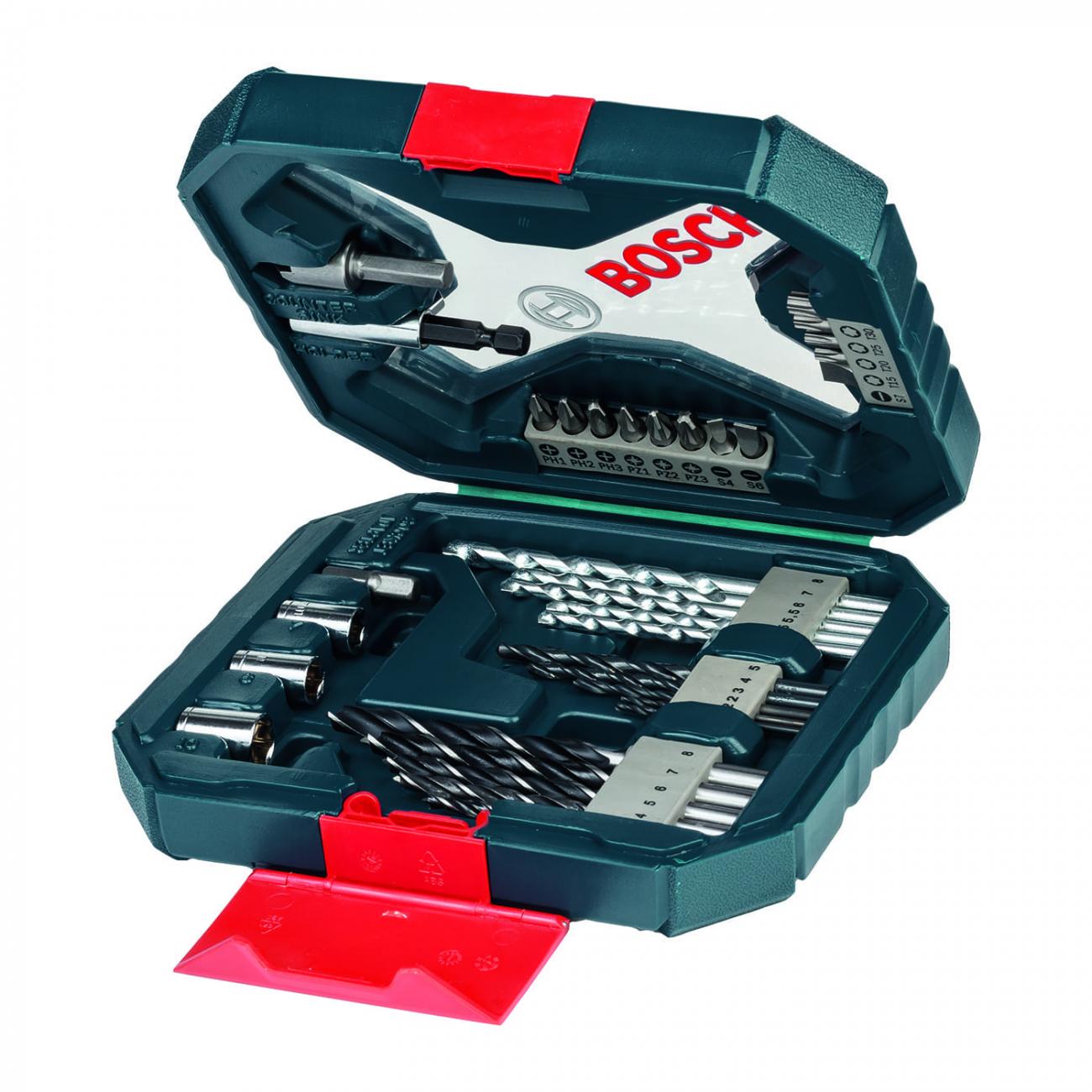 Set Puntas y Brocas Bosch Mini X-Line 15 unidades