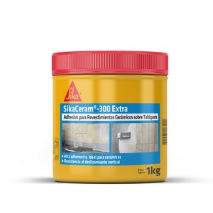 Adhesivo Cerámico Pasta Sikaceram 300 Extra Muro 1 Kg