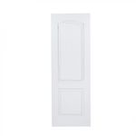 Puerta Sinfonía HDF 75x200 C/6 Paneles C/ Perforación Blanco Prepint