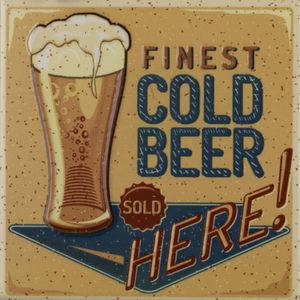 Mosaico 20 x 20 cm Drinks Beer