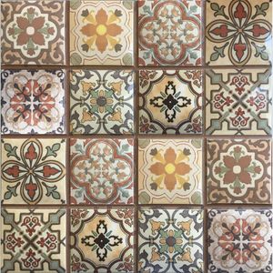 Mosaico 20,5 x 20,5 cm Patchwork