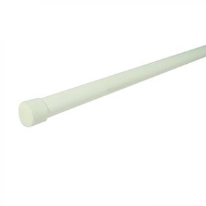 Barra Clóset Y Baño PVC Económica 24 mm 1 m Blanco