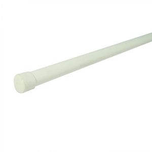 Barra Clóset Y Baño PVC Económica 24 mm 1,8 m Blanco