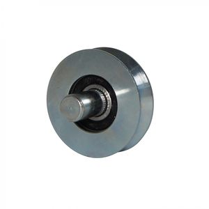 Rueda Al Piso Económica Con Pasador Acero 50 mm 75 kg