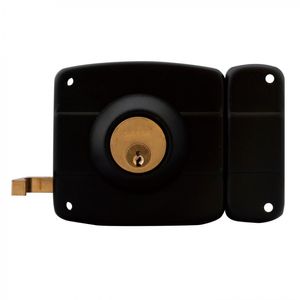 Cerradura De Sobreponer Tirador 210 Negra