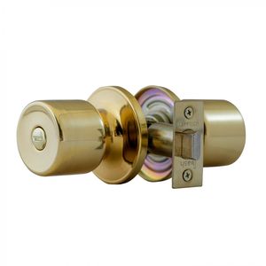 Cerradura Tubular Pomo Baño 440 Bronce