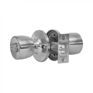Cerradura Tubular Pomo Baño Tulipa 615 Acero Inoxidable
