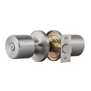 Cerradura Tubular Pomo Baño 440 Acero Inoxidable
