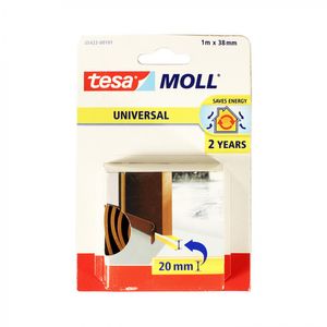 Burlete Aislante Para Puerta 38 mm 1 m Blanco