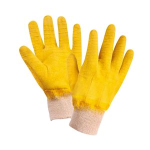 Guante Anticorte Goma Amarillo