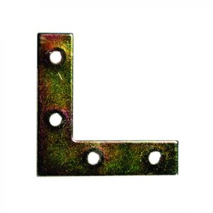 Escuadra Plana 2" Acero Zincado 1 un
