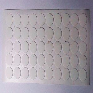 Tapa Tornillo Adhesivo Blanco 50 un