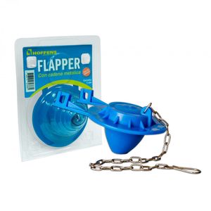 Flapper Descarga WC Con Cadena Metálica