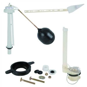 Juego De Fitting Universal Con Manilla Blanca
