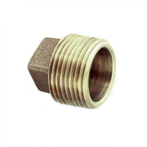 Tapón Macho De Bronce HE 1/2"
