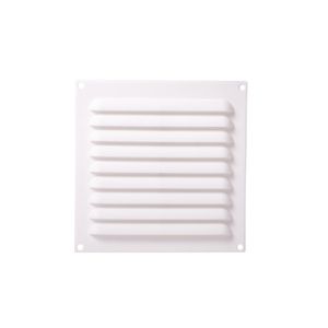 Celosía De Ventilación PVC 20 x 20 cm Blanco