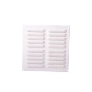 Celosía De Ventilación PVC 23 x 23 cm Blanco