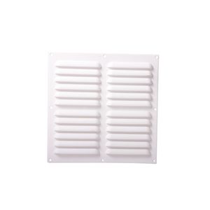 Celosía De Ventilación PVC 30 x 30 cm Blanco