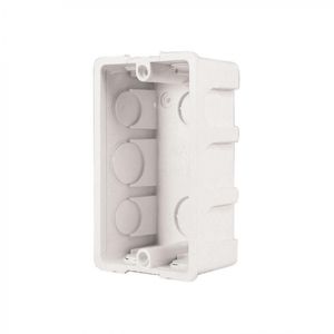 Caja De Distribución 5/8" Embutida 98 x 60 x 35 mm Sin Inserto